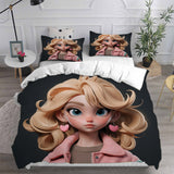 Princess Peach Bedding Sets Duvet Cover Comforter Set