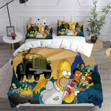 The Simpsons Bedding Sets Duvet Cover Comforter Set