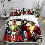 Shazam Fury of the Gods Bedding Sets Duvet Cover Comforter Set