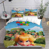 Princess Peach Bedding Sets Duvet Cover Comforter Set
