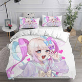 Needy Girl Overdose Cosplay Bedding Sets Duvet Cover Halloween Comforter Sets 1
