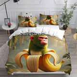 Italian Brainrot Tung Tung Sahur Bedding Set Duvet Cover Comforter Sets