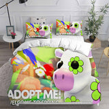 Adopt Me Bedding Sets Duvet Cover Comforter Set