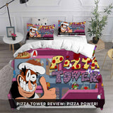 Pizza Tower Bedding Sets Duvet Cover Comforter Set