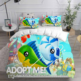 Adopt Me Bedding Set Duvet Cover Comforter Sets