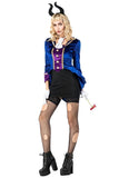 BFJFY Women Maleficent Bull Horn Halloween Cosplay Costume - bfjcosplayer