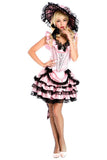 BFJFY Women's Pink Lolita Layered Dress - bfjcosplayer