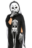 BFJFY Halloween Boy Cosplay Costume Kids Horror Skull Jumpsuit With Mask - bfjcosplayer