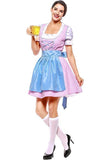 BFJFY Women Halloween Oktoberfest Maid Costume Beer Festival Cosplay Costume - bfjcosplayer