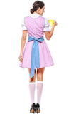 BFJFY Women Halloween Oktoberfest Maid Costume Beer Festival Cosplay Costume - bfjcosplayer