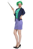 BFJFY Women Halloween Devil Clown Teacher Cosplay Uniform - bfjcosplayer
