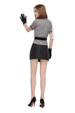 BFJFY Women's Policewomen's Cosplay Costume Sey Cop Uniform For Halloween - bfjcosplayer
