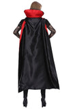BFJFY Women's Halloween Vampire Countess Cosplay Costume Dress With Robe - bfjcosplayer