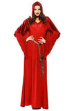 BFJFY Women Red Vampire Witch Dress Halloween Cosplay Costume - bfjcosplayer