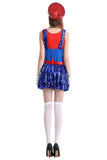 BFJFY Halloween Women¡®s Super Mario Dress Outfit Cosplay Costume - bfjcosplayer