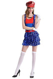 BFJFY Halloween Women¡®s Super Mario Dress Outfit Cosplay Costume - bfjcosplayer
