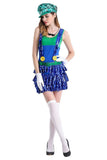 BFJFY Womens Super Mario Dress Up Party Halloween Cosplay Costume - bfjcosplayer