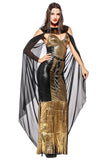 BFJFY Women's Athena Cosplay Costume Halloween Greek Goddess Sequins Dress - bfjcosplayer