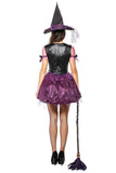 BFJFY Halloween Women's Sorceress Costume Sexy Witch Cosplay Dress - bfjcosplayer