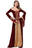 BFJFY Halloween Women Retro Court Gown Queen Cosplay Costumes - bfjcosplayer
