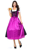 BFJFY Women Halloween Oktoberfest Costume Beer Festival Cosplay Costume - bfjcosplayer
