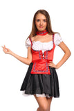 BFJFY Women Sexy Bar Maid Beer Girl Oktoberfest Festival Halloween Costume - bfjcosplayer