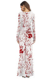 BFJFY Women's Halloween Scary Bloody Dress Dead Cosplay Costume - bfjcosplayer
