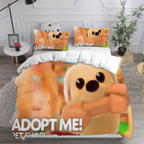 Adopt Me Bedding Set Duvet Cover Comforter Sets