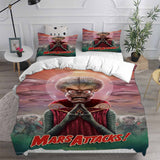 Mars Attacks Bedding Set Duvet Cover Comforter Sets