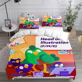 kurzgesagt Bedding Sets Duvet Cover Comforter Set