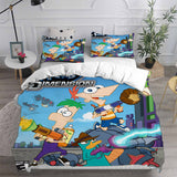 Phineas and Ferb Bedding Sets Duvet Cover Comforter Set