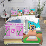 Adopt Me Bedding Set Duvet Cover Comforter Sets