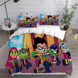 Teen Titans Go Bedding Sets Duvet Cover Comforter Set