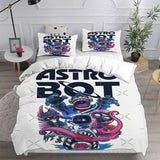 Astro Bot Bedding Set Duvet Cover Comforter Sets