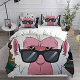 Hit-Monkey Bedding Sets Duvet Cover Comforter Set