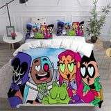 Teen Titans Go Bedding Sets Duvet Cover Comforter Set