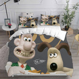 Wallace and Gromit Bedding Sets Duvet Cover Comforter Set