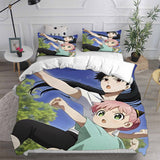 Spy x Family Cosplay Bedding Sets Duvet Cover Halloween Comforter Sets
