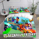 Stumble Guys Bedding Sets Duvet Cover Comforter Set
