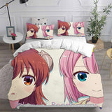 The Demon Girl Next Door Cosplay Bedding Sets Duvet Cover Halloween Comforter Sets