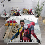 Deadpool & Wolverine Bedding Sets Duvet Cover Comforter Set