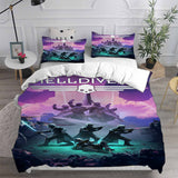 Helldivers 2 Bedding Sets Duvet Cover Comforter Set