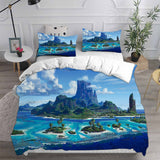 Moana Cosplay Bedding Sets Duvet Cover Halloween Comforter Sets