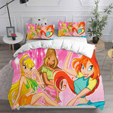 Winx Club Bedding Set Duvet Cover Comforter Sets