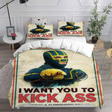 Kick-Ass Bedding Sets Duvet Cover Comforter Set