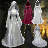 Women's Vintage Renaissance Medieval Dress Court Halloween Costumes