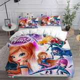 Winx Club Bedding Set Duvet Cover Comforter Sets