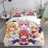 The Demon Girl Next Door Cosplay Bedding Sets Duvet Cover Halloween Comforter Sets