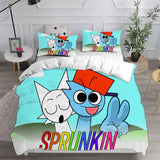 Sprunki Bedding Set Duvet Cover Comforter Sets