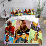 Grand Theft Auto V Bedding Sets Duvet Cover Comforter Set